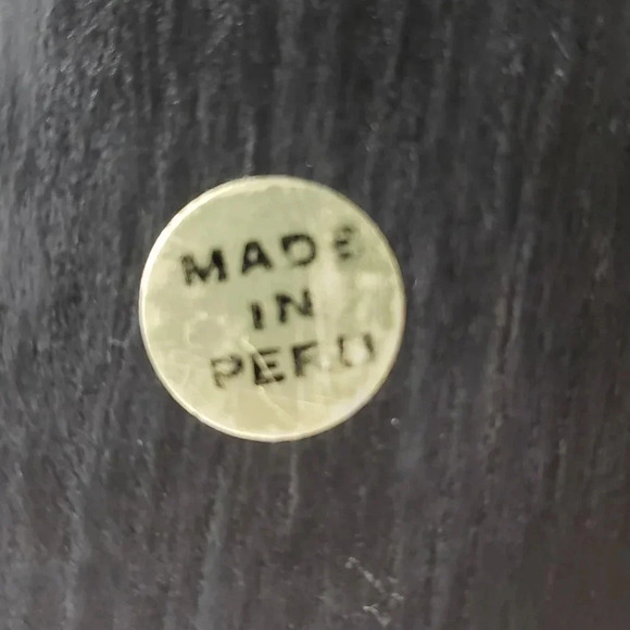 Amilkar  Peruvian Reverse Painted Glass and Wood Hummingbird Jewelry Box - Picture 10 of 15